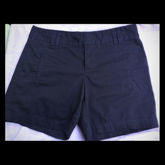 AT LOFT Black Shorts 100% Cotton Size 4 - Picture 1 of 8